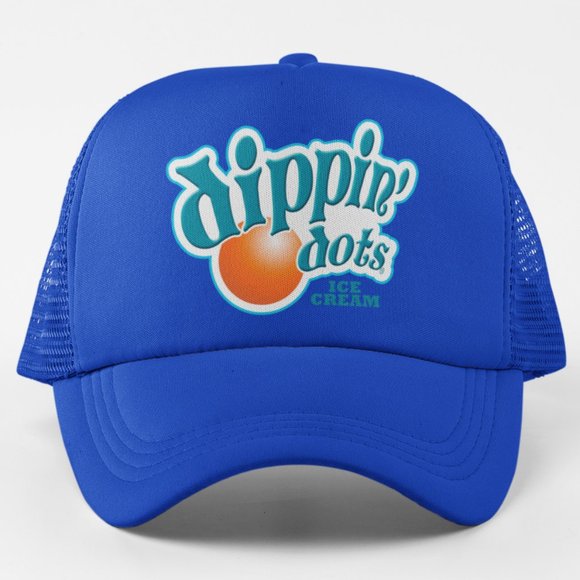 Accessories New Dippin Dots Ice Cream Logo Foam Trucker Mesh Snapback